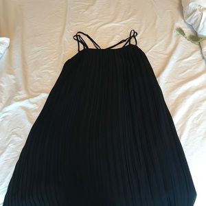 Bcbg pleated swing dress